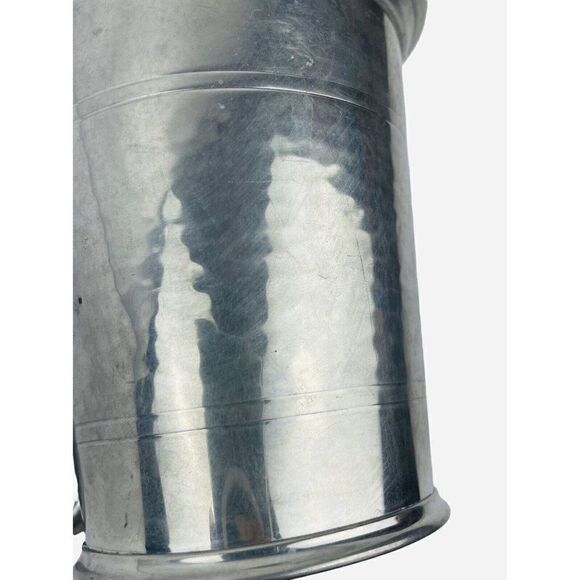 Vintage Vauxhall English Pewter Glass Bottom Logo Beer Mug Sheffield England HTF - Picture 10 of 12